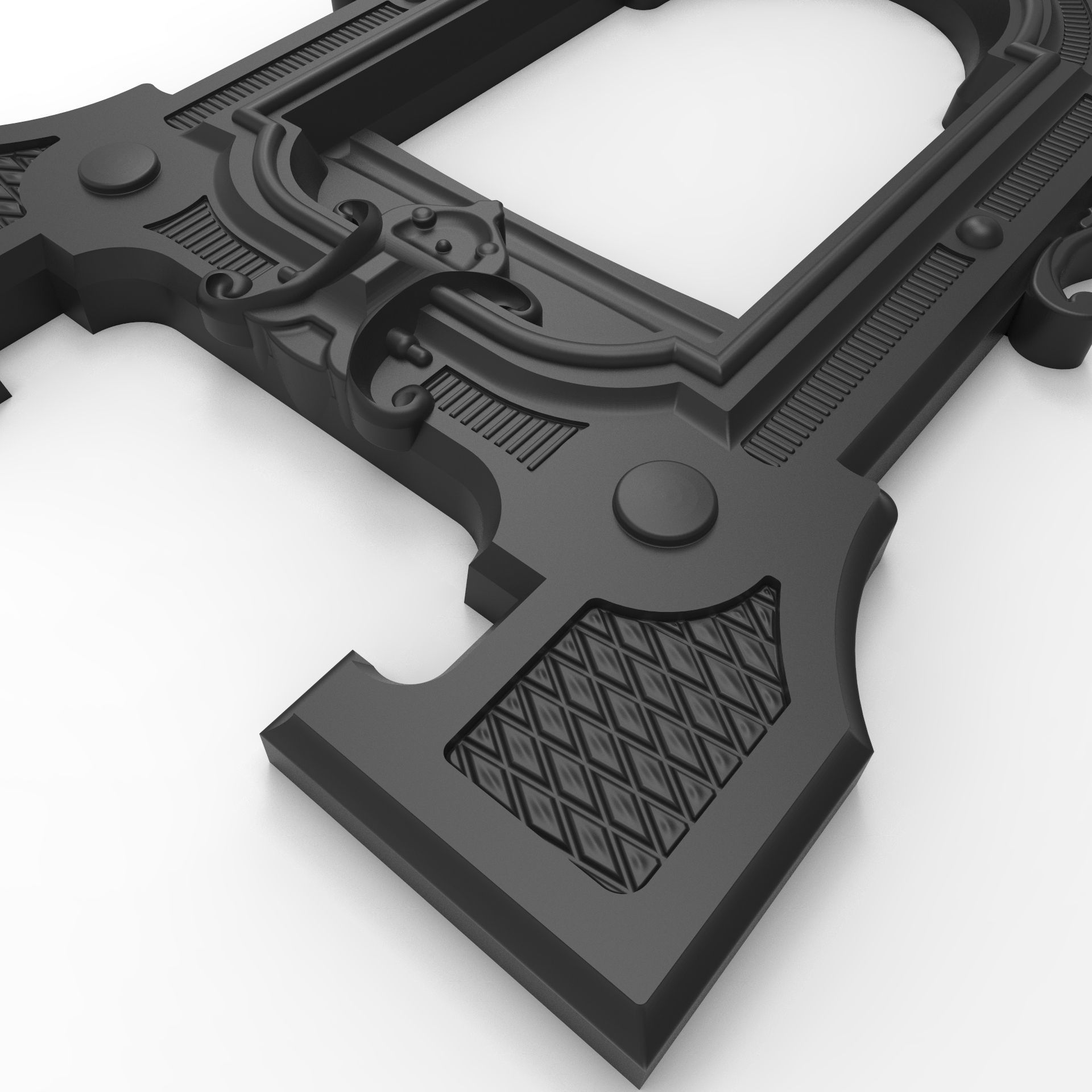 Boot scraper 3D print model_3