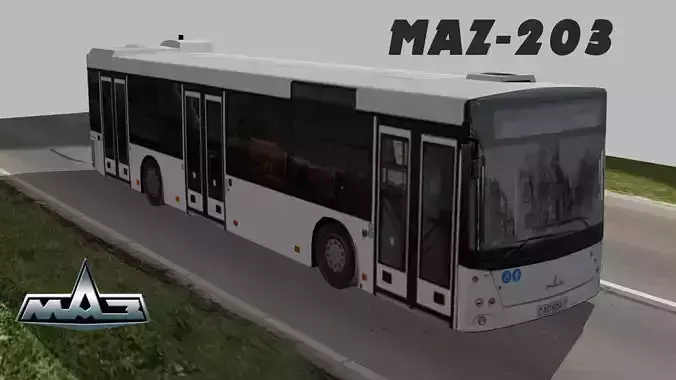 Maz-203 bus