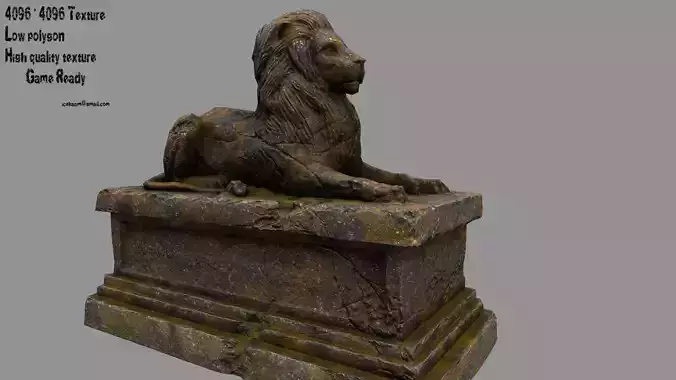 Lion Statue 16