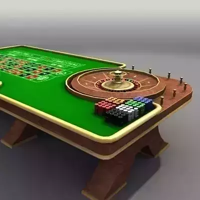 Casino Roulette Table