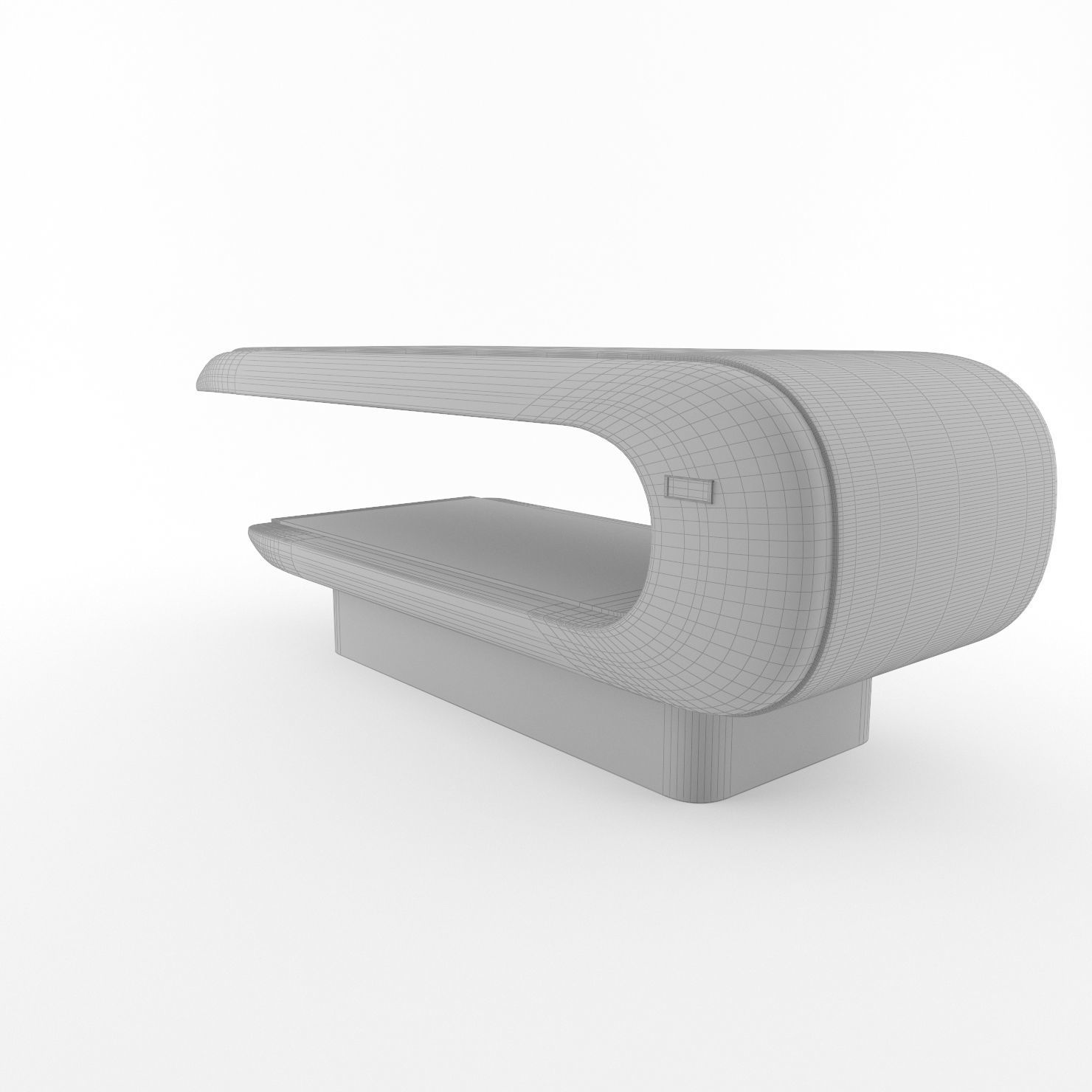 Square Wet Treatment Table 3D model_17