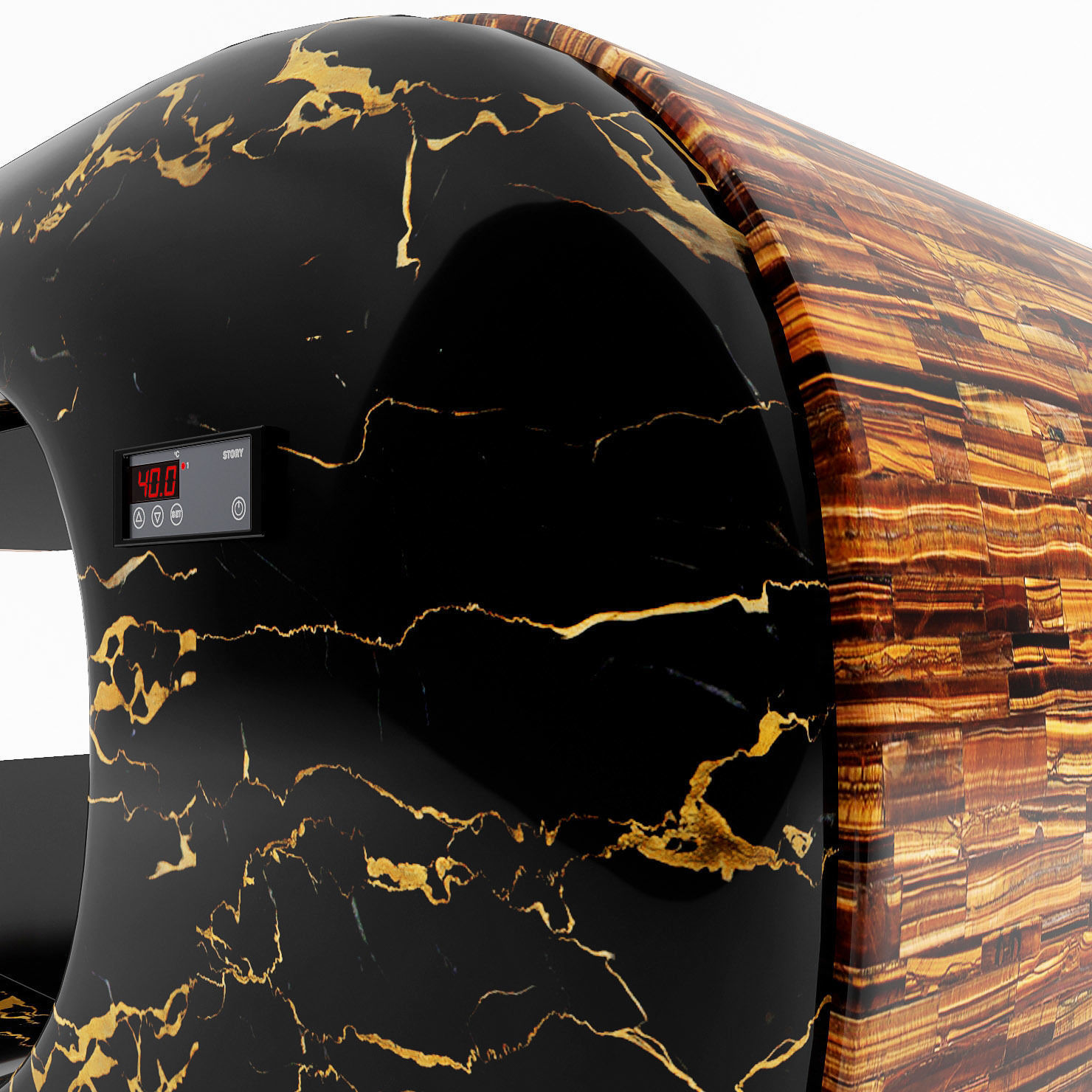 Square Wet Treatment Table 3D model_11