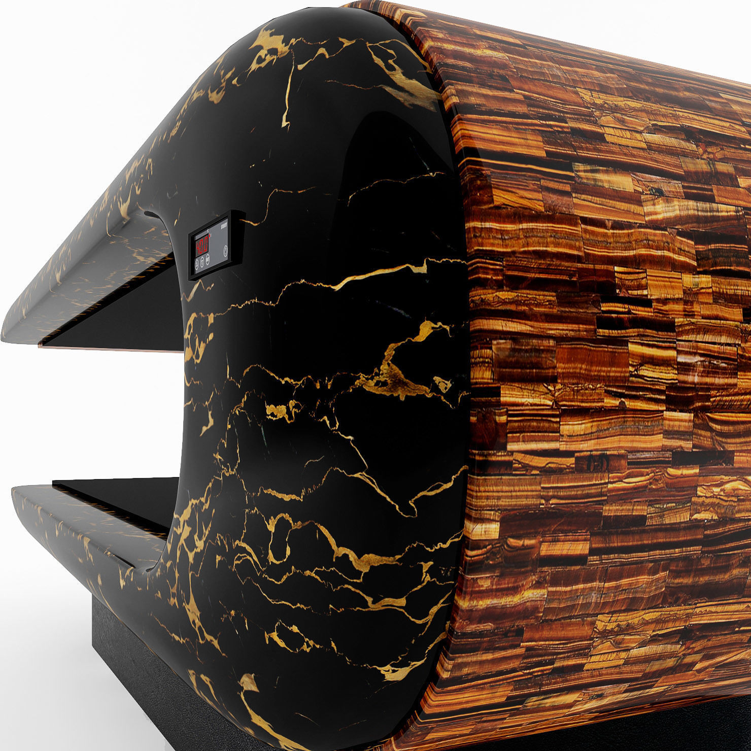 Square Wet Treatment Table 3D model_12