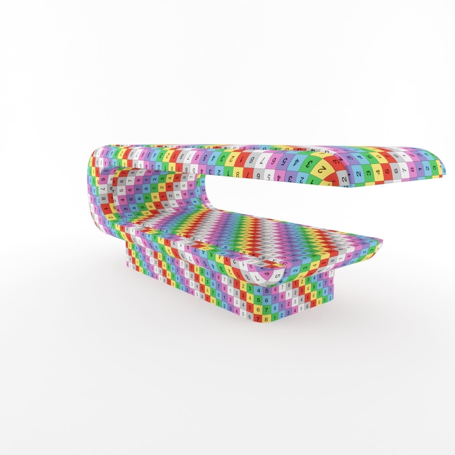 Square Wet Treatment Table 3D model_19