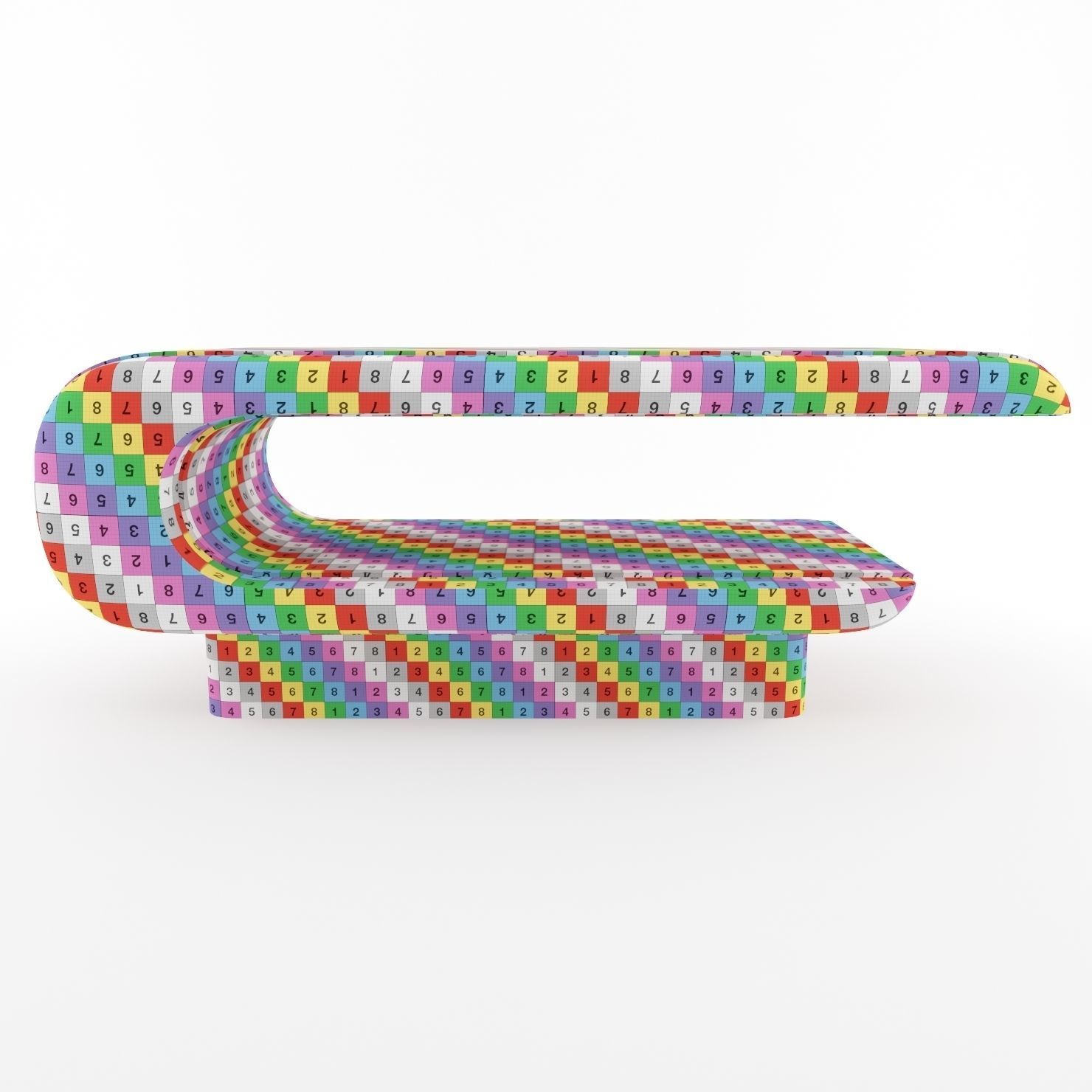 Square Wet Treatment Table 3D model_23