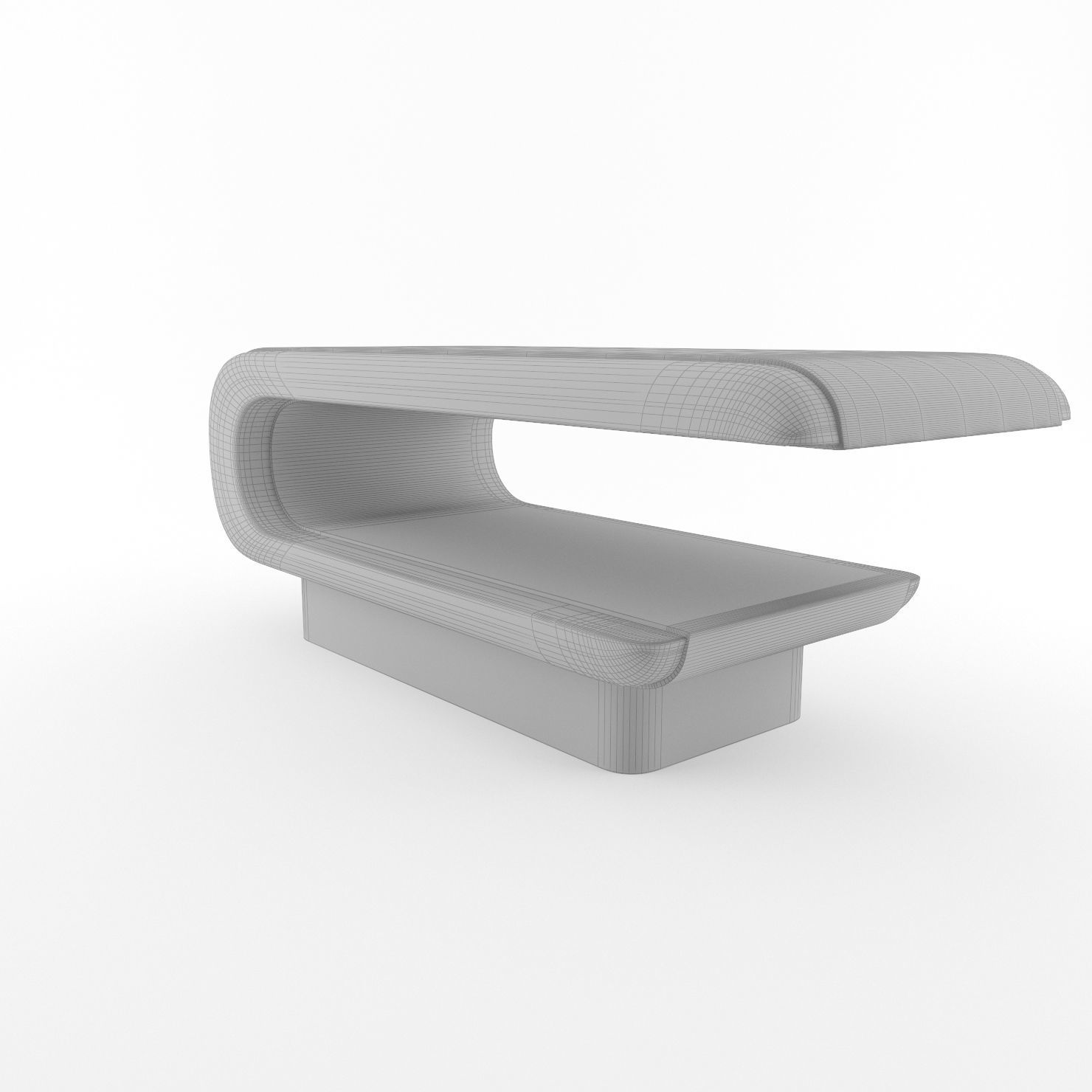Square Wet Treatment Table 3D model_21