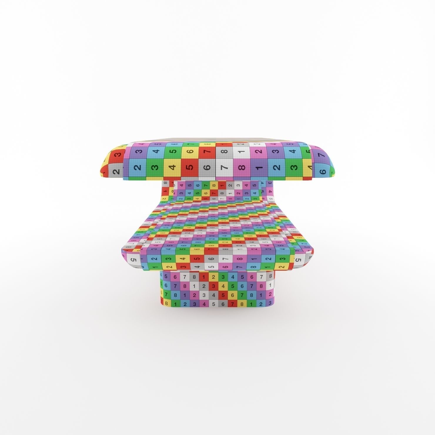 Square Wet Treatment Table 3D model_18