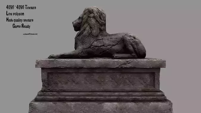 Lion Statue 17