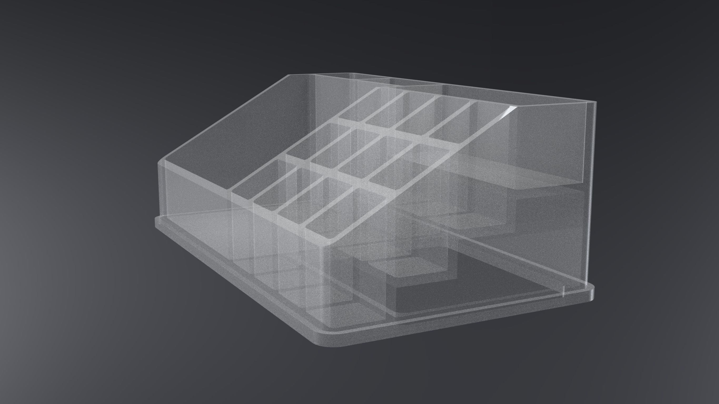 Cosmetic Organizer Model for 3d Print 3D print model_6