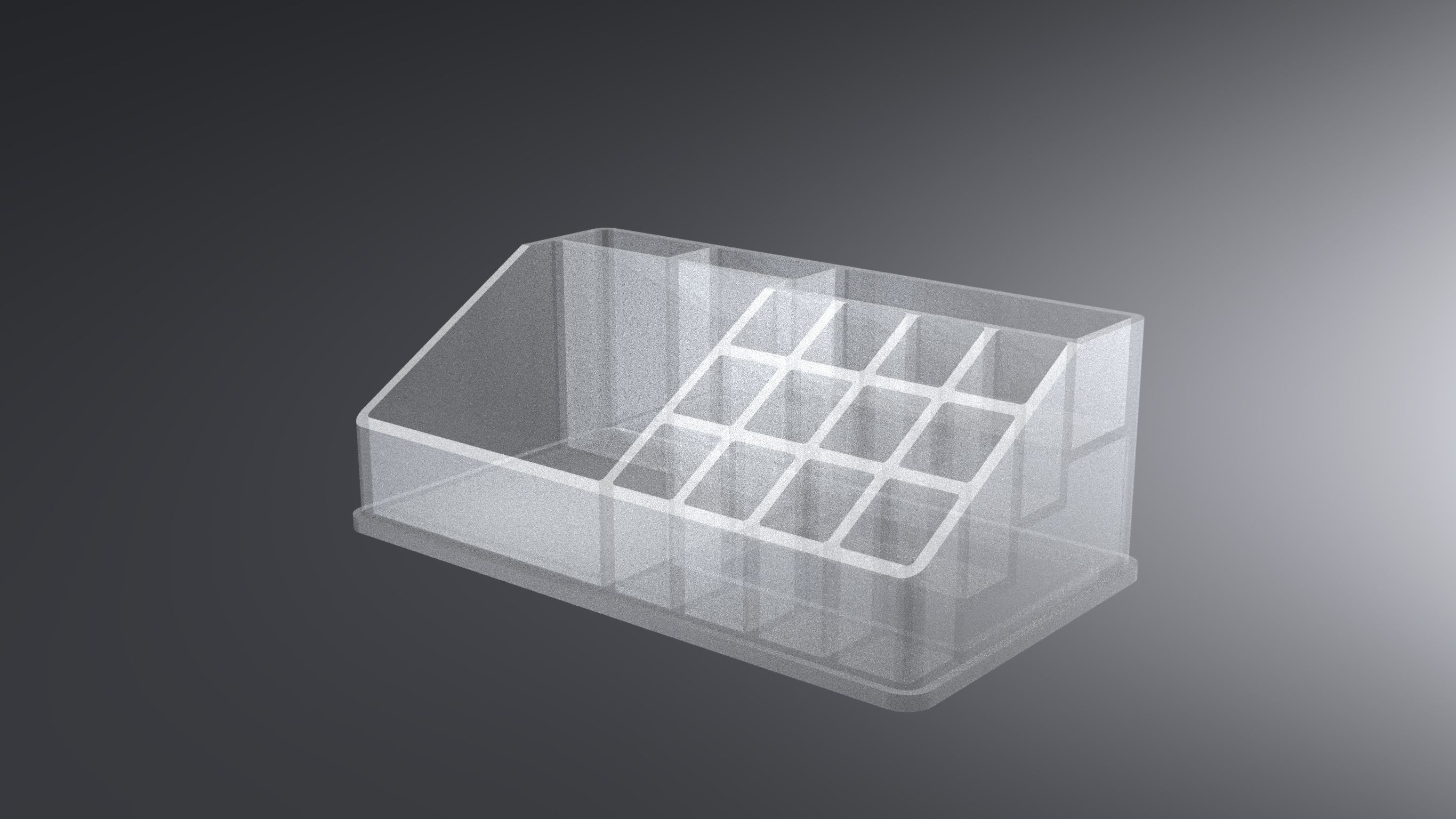 Cosmetic Organizer Model for 3d Print 3D print model_3