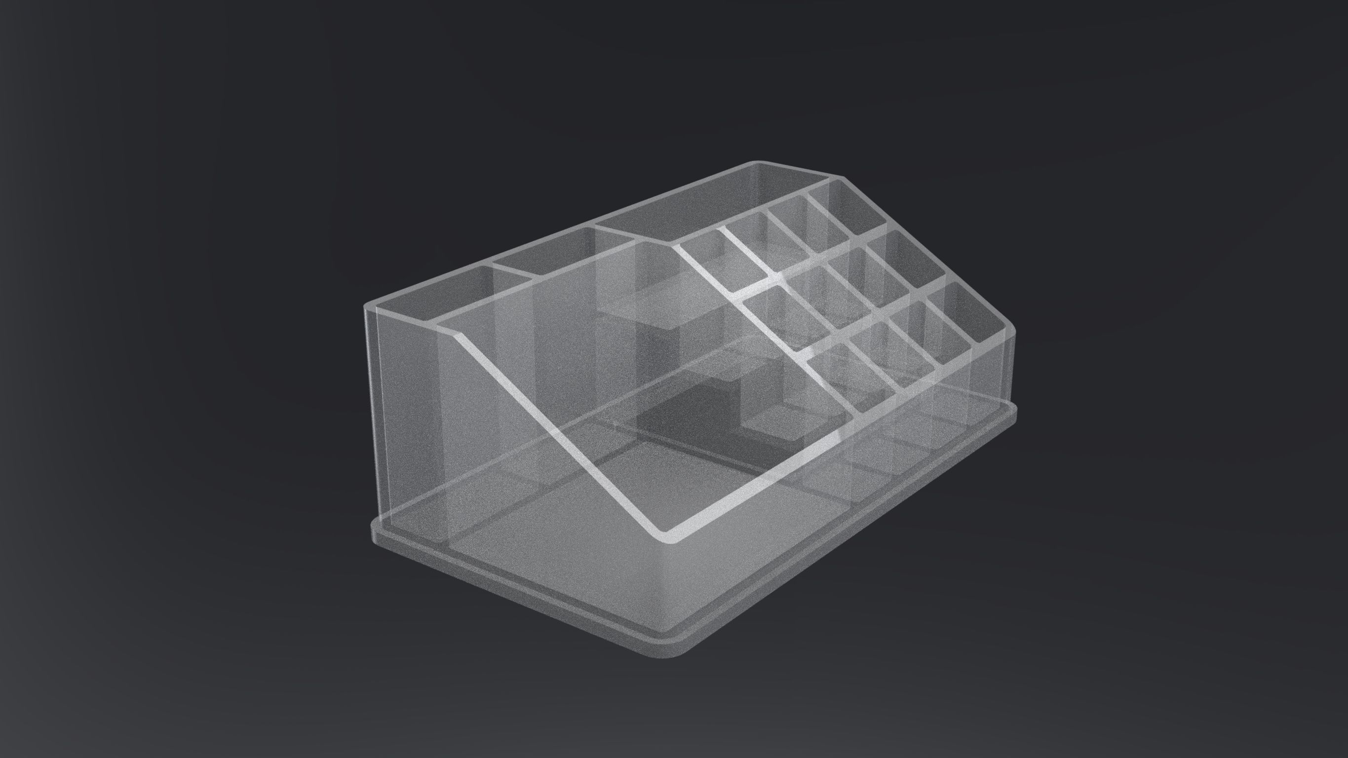 Cosmetic Organizer Model for 3d Print 3D print model_2