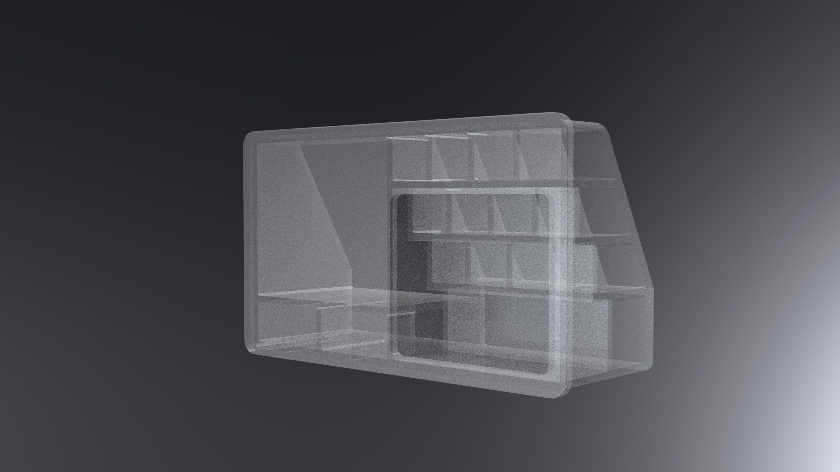 Cosmetic Organizer Model for 3d Print 3D print model_5