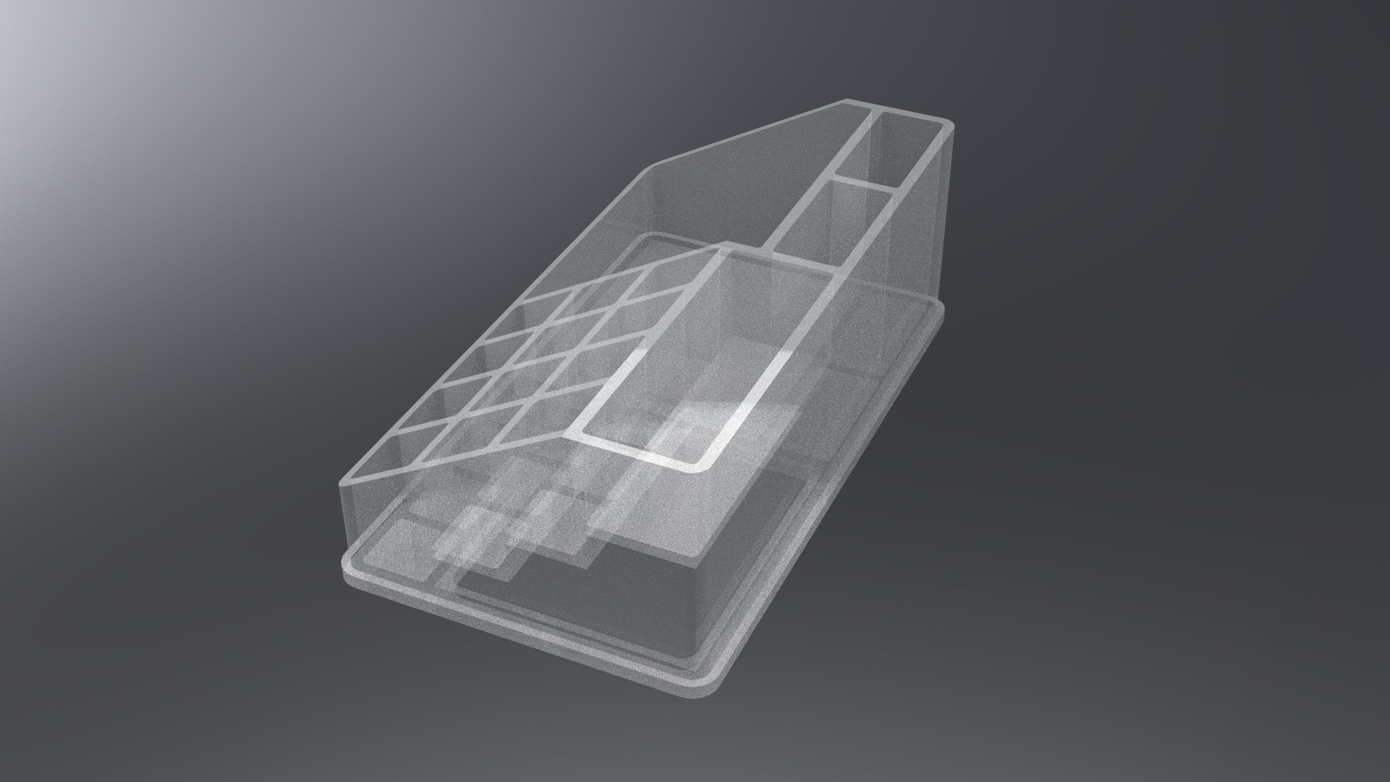 Cosmetic Organizer Model for 3d Print 3D print model_4