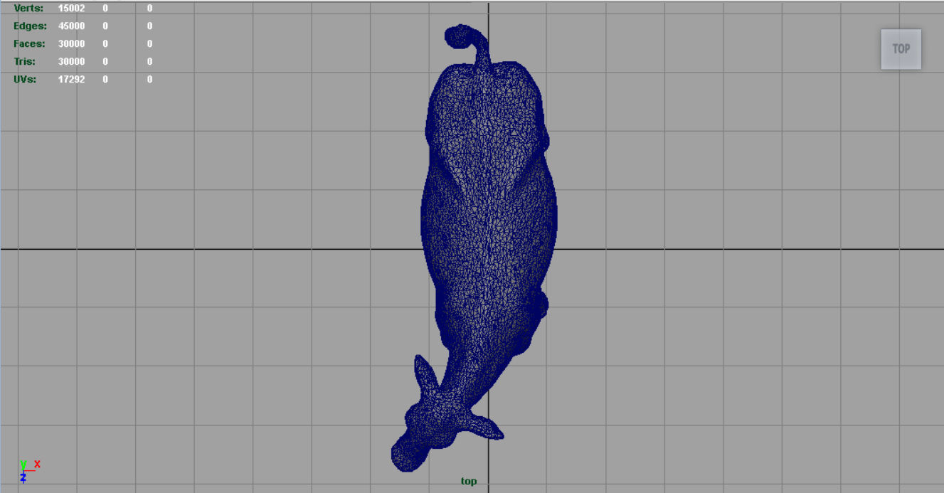 Milk Cow Low-poly 3D model_10