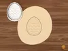 Easter Egg Linzer Window Cookie Cutter Set 3D model 3D printable | CGTrader