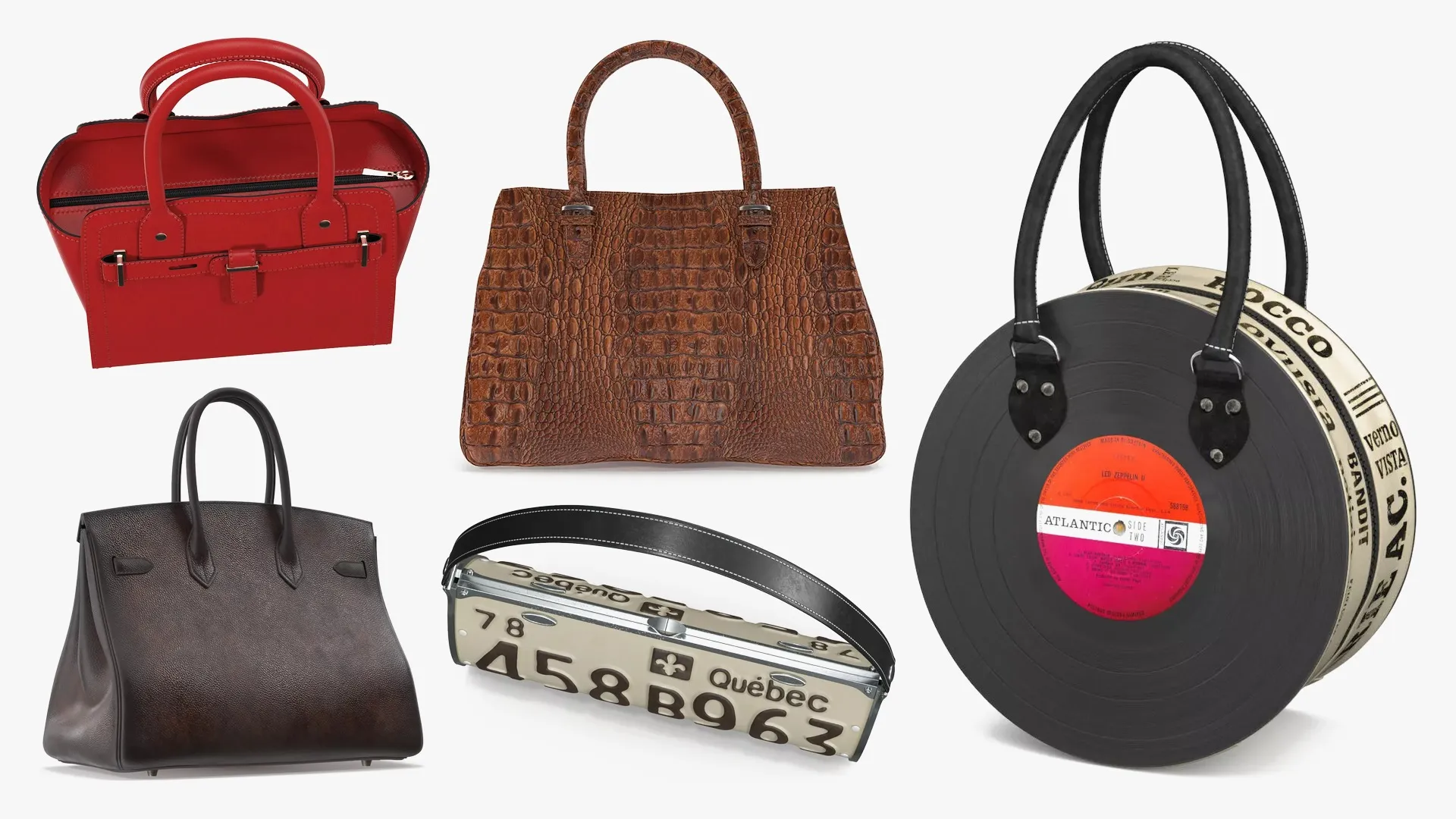 Handbags Collection 3D Model Pack | CGTrader