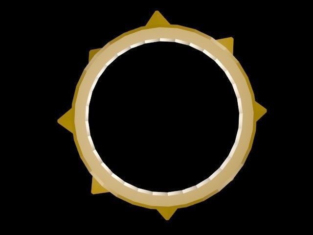 Low poly Crown Low-poly 3D model_6