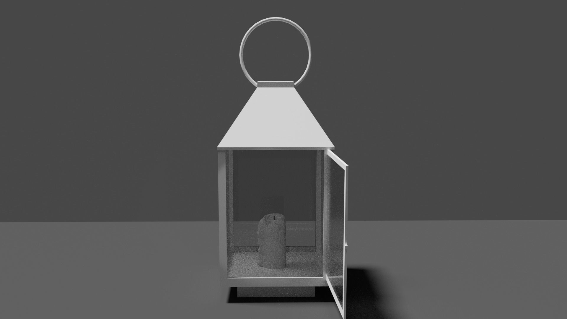 Lantern Free 3D model_1