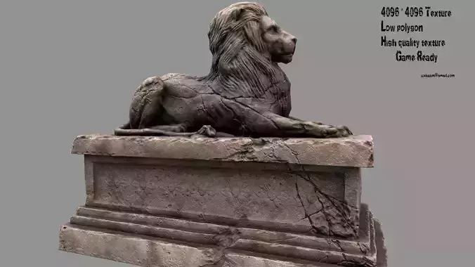 Lion Statue 20