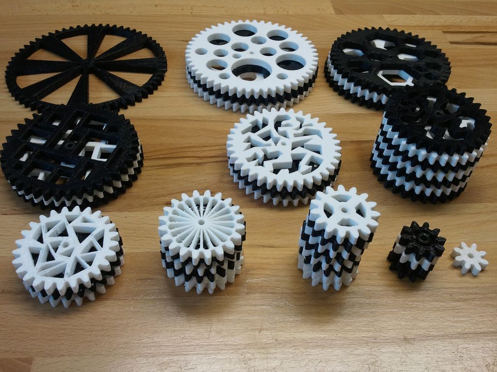 Gear Painting free 3D model 3D printable CGTrader