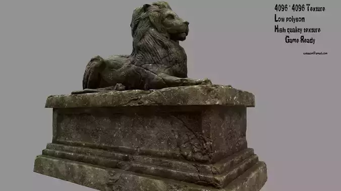 Lion Statue 23