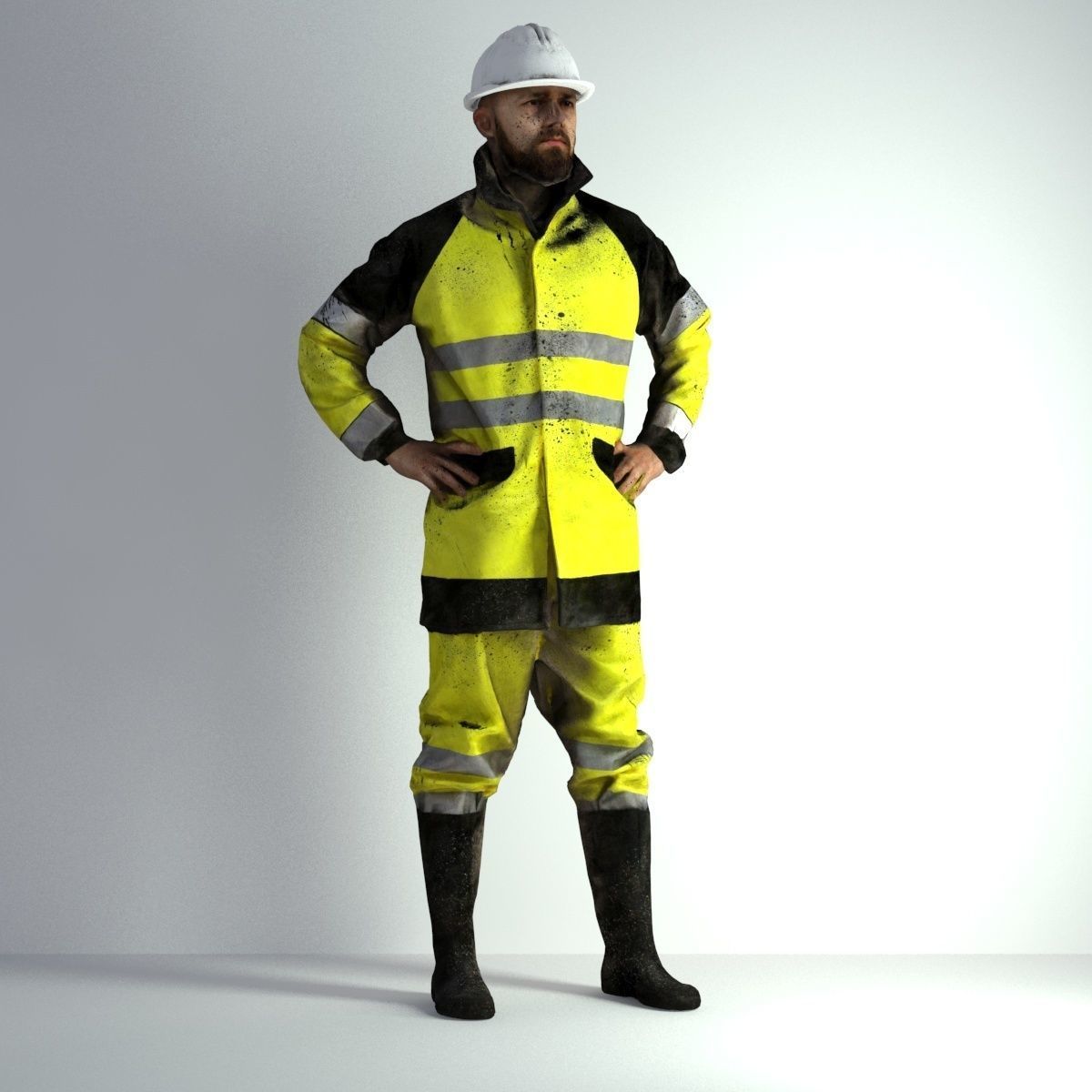 3D Scan Man Worker Safety 017 3D model_91