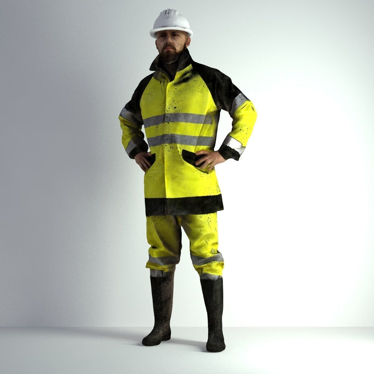 3D Scan Man Worker Safety 017 3D model_87