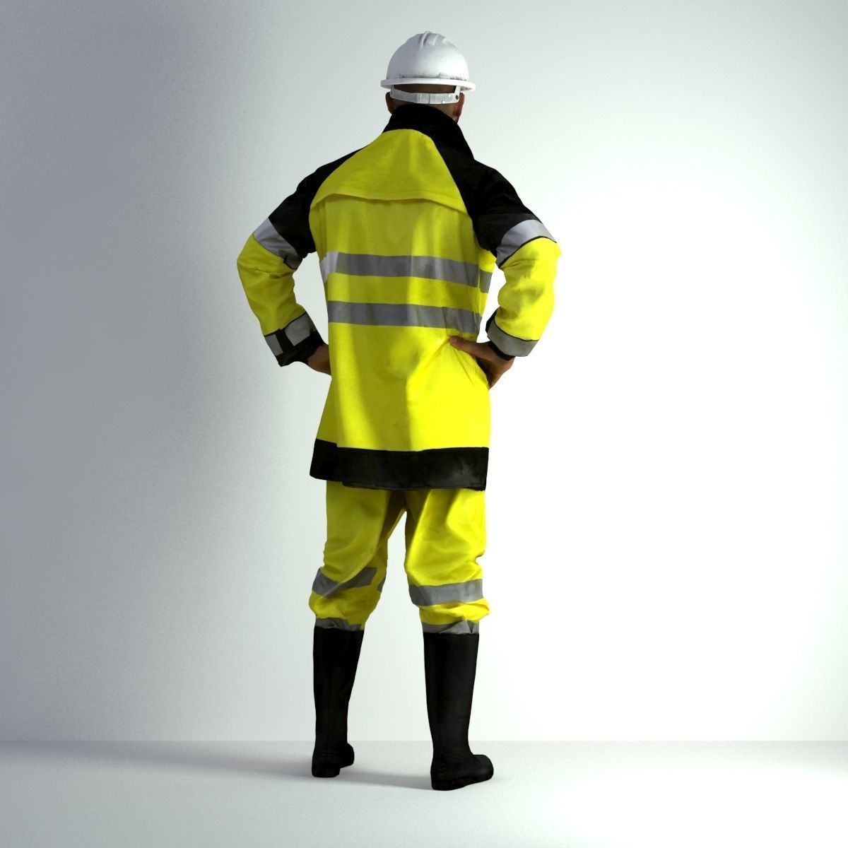 3D Scan Man Worker Safety 017 3D model_33