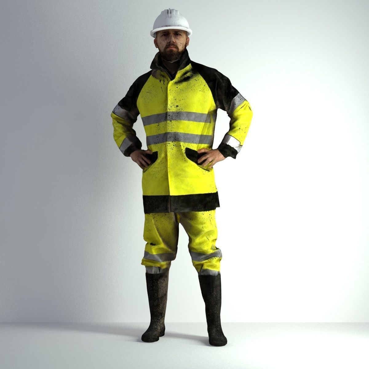 3D Scan Man Worker Safety 017 3D model_88
