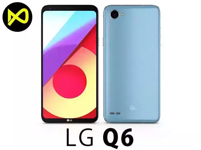 LG Q6 Ice Platinum