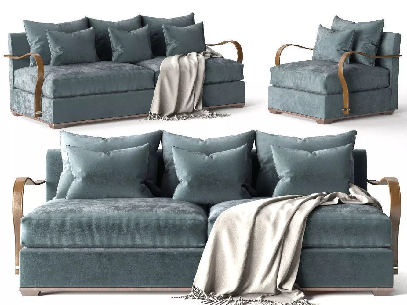 promemoria Augusto sofa   3D model_0