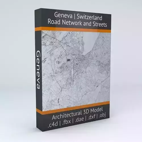 Geneva Road Network and Streets