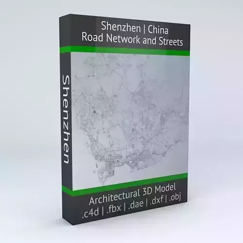 Shenzhen Road Network and Streets