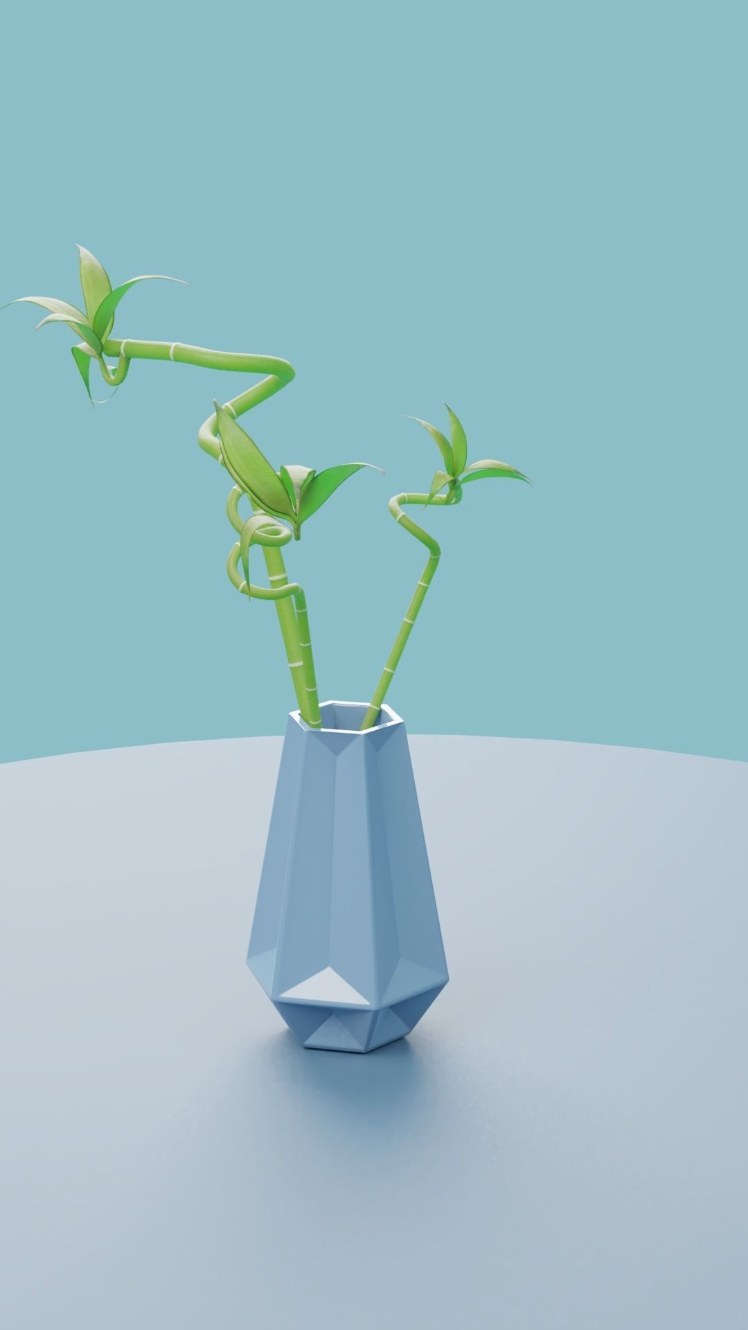 Plants Collection plant in pot Low-poly 3D model_17