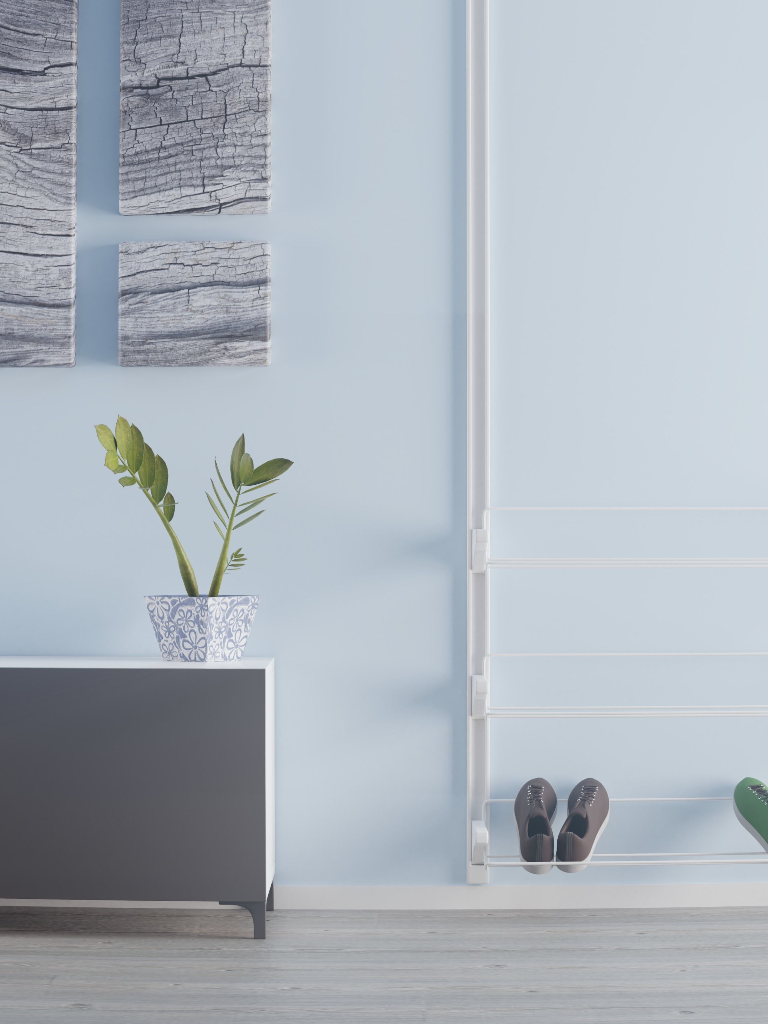 Plants Collection plant in pot Low-poly 3D model_5