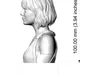 Emma Stone Bust 3D model 3D printable | CGTrader
