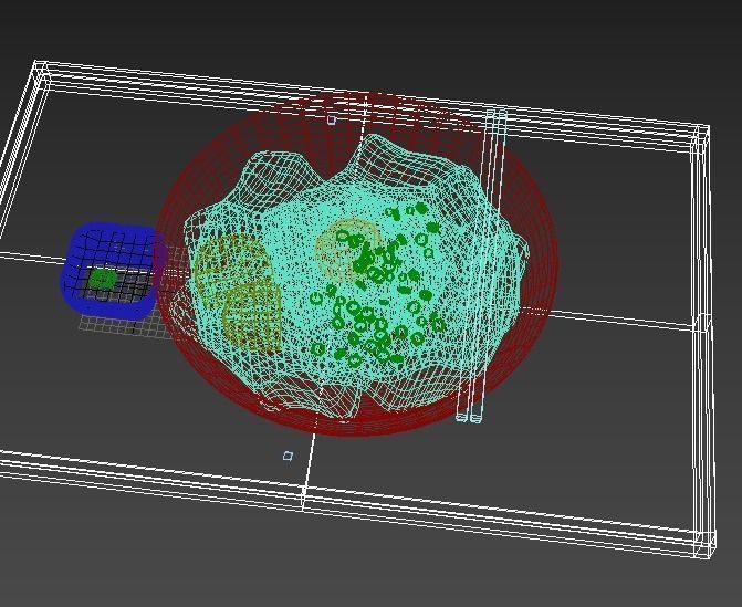 Japanese food with beautiful chopsticks and texture 3D model_3