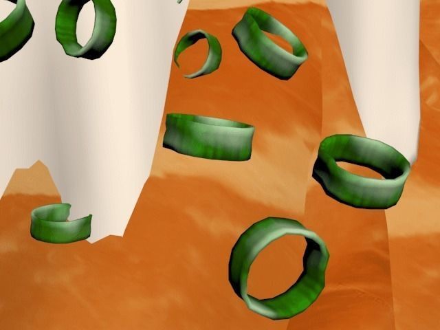 Japanese food with beautiful chopsticks and texture 3D model_2