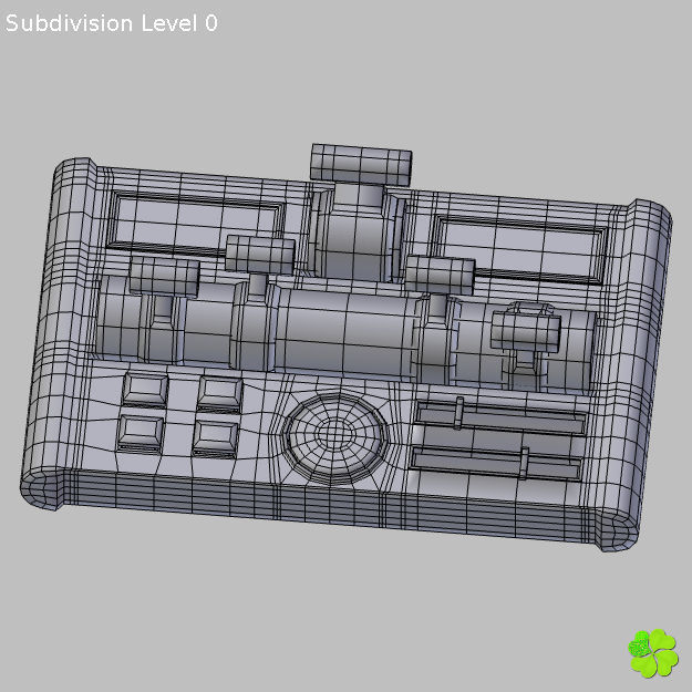 Robotic toy arm rigged low poly Low-poly 3D model_20