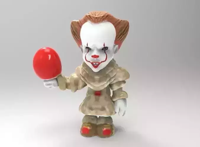 It clown 3D print model
