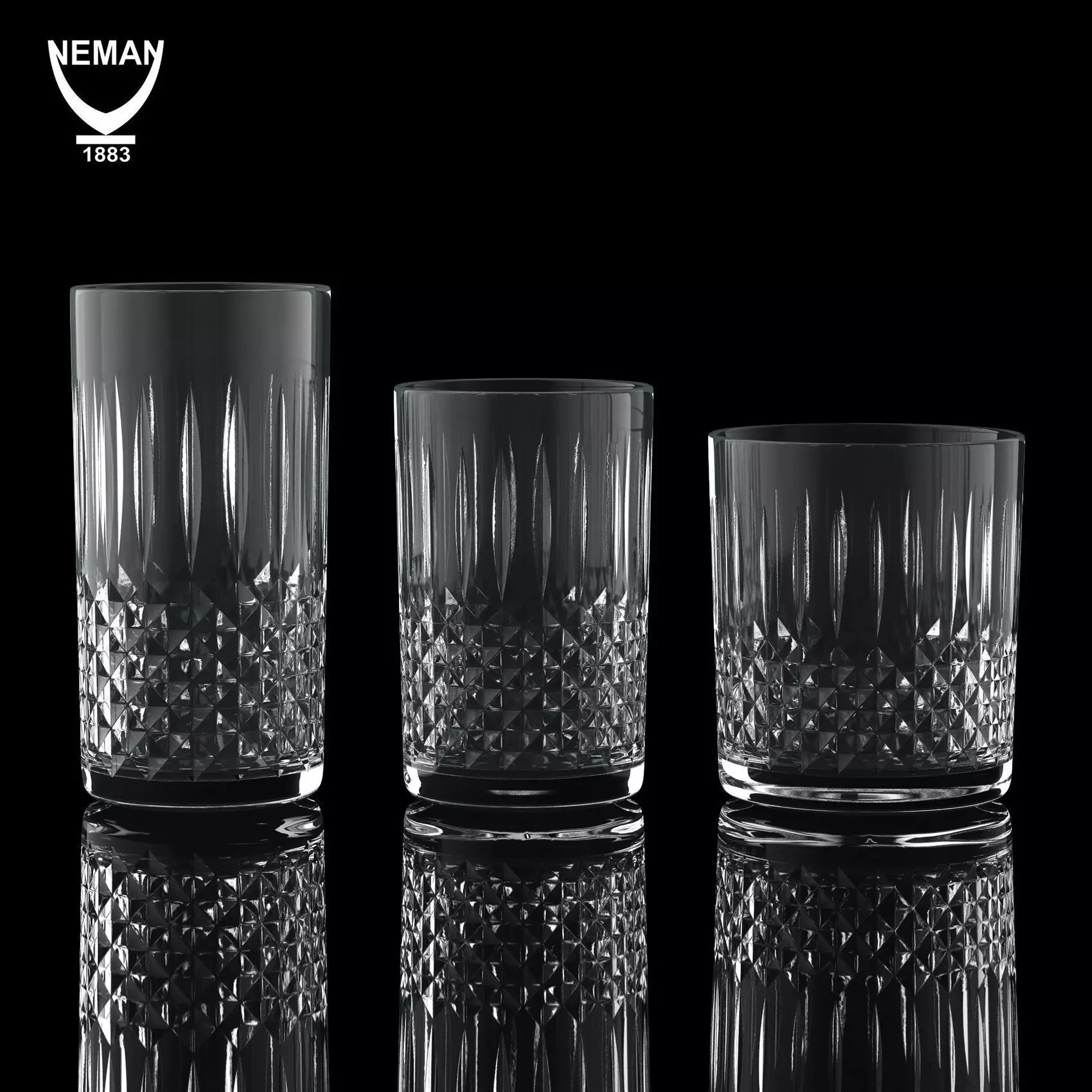 Set 5107 glass tumbler Low-poly 3D model_0
