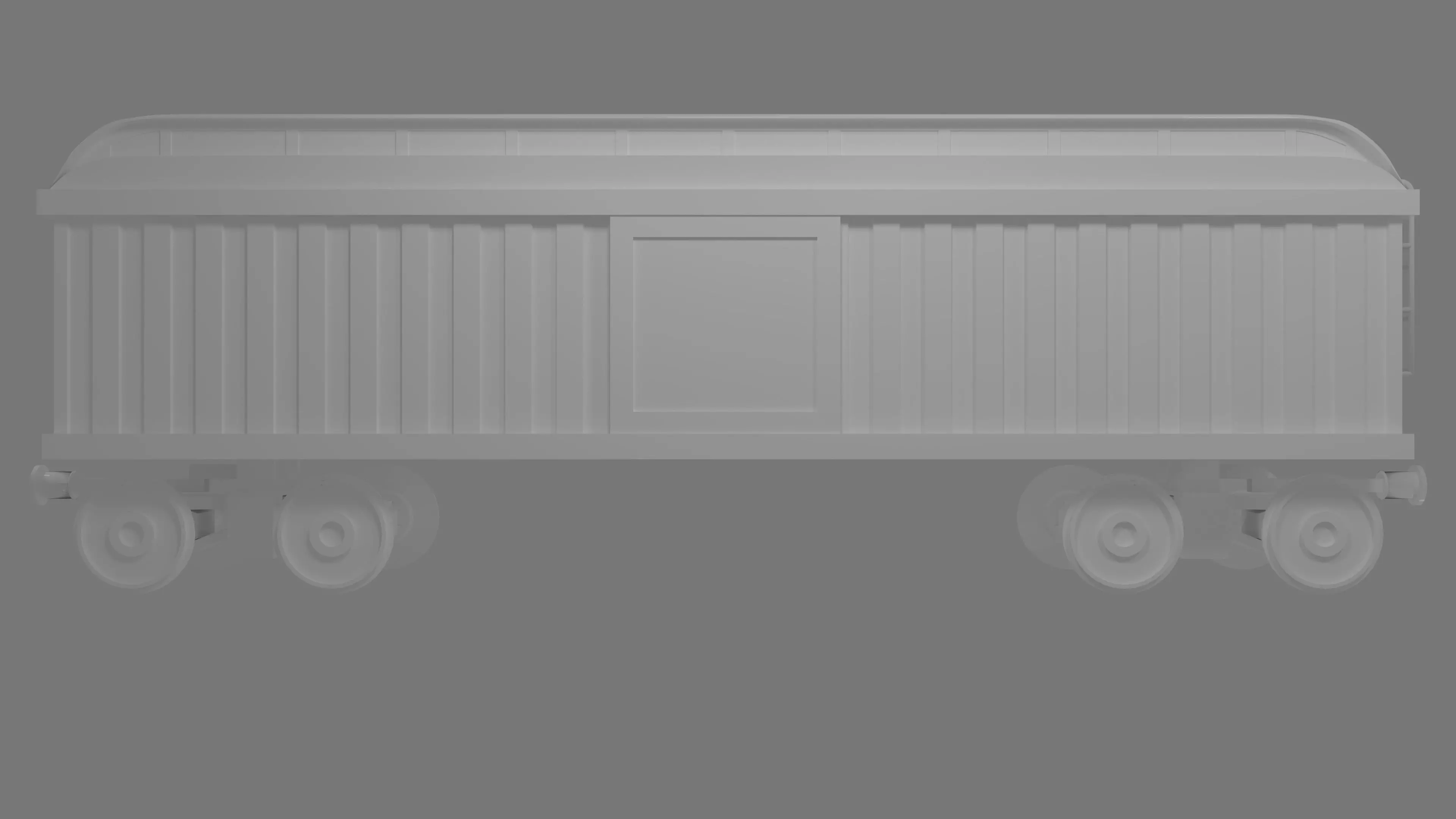 Cargo Train 3D model