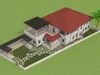 Modern Child School and Kindergarten Complex Architectural 3D model ...
