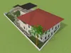 Modern Child School and Kindergarten Complex Architectural 3D model ...