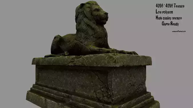 Lion Statue 27