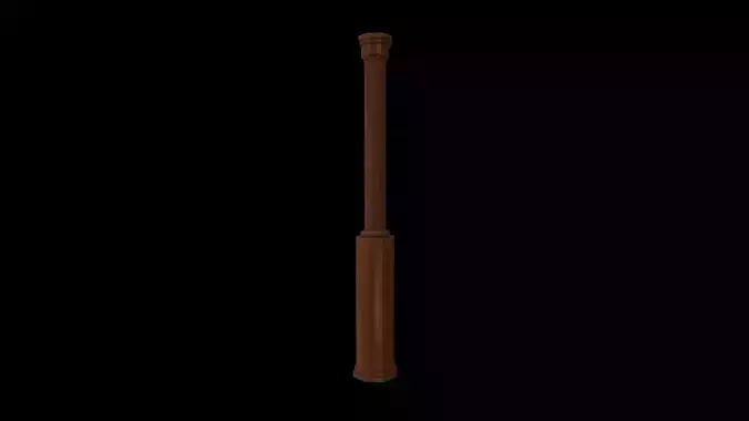 pillars VR AR low-poly 3D model VR   AR  low-poly 3D model