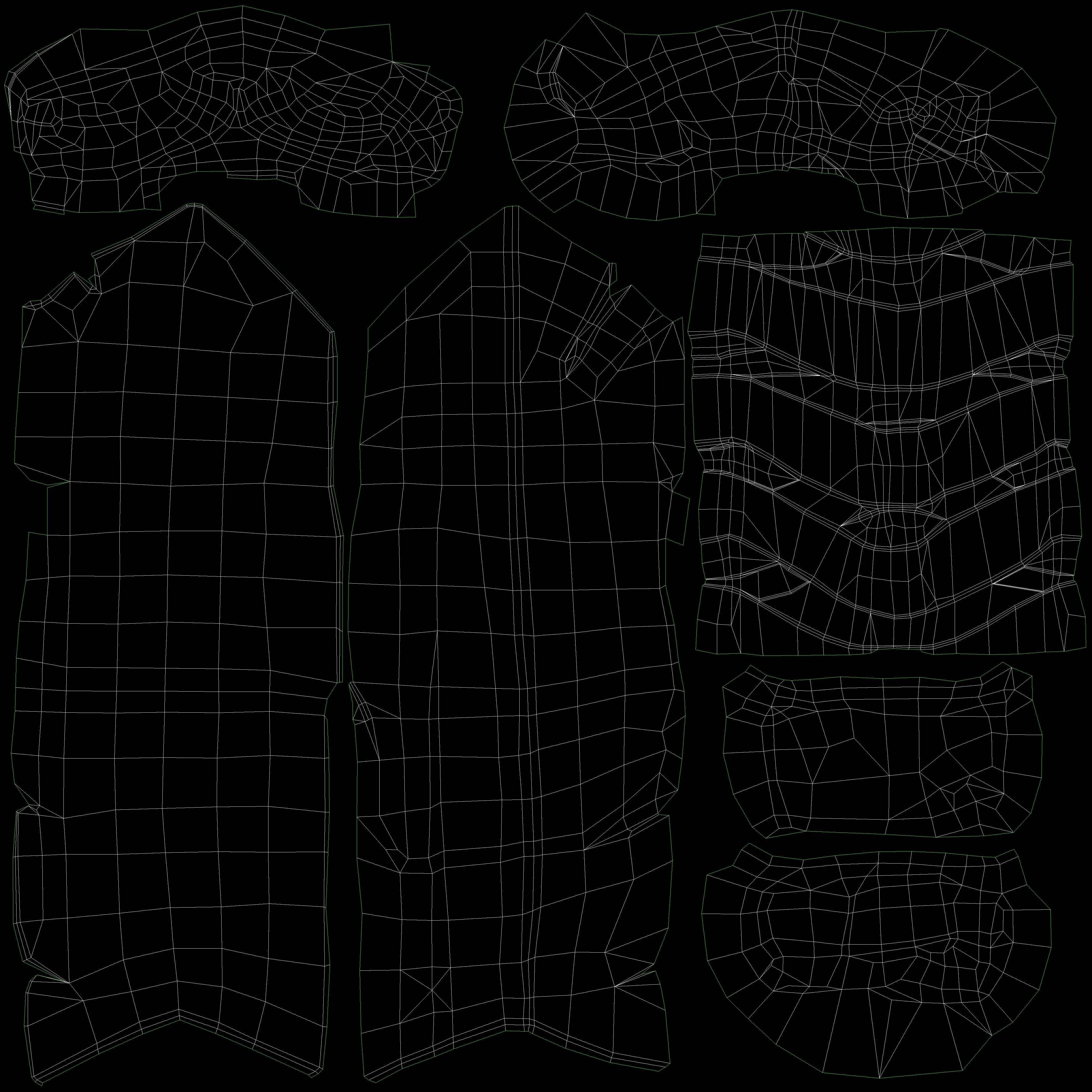 sword Low-poly 3D model_11