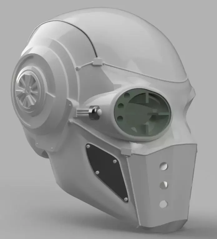 Deadshot Injustice 2 Concept Helmet 3D print model