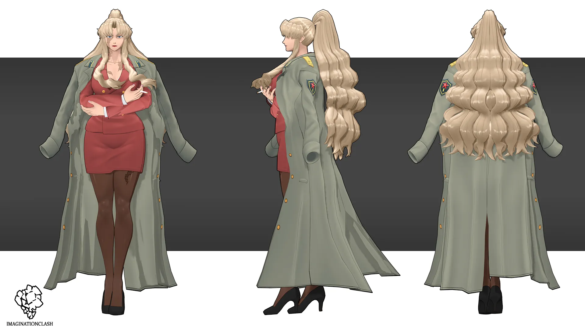 Balalaika Black Lagoon 3D model