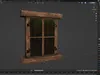 Window Medieval M8 3D model | CGTrader